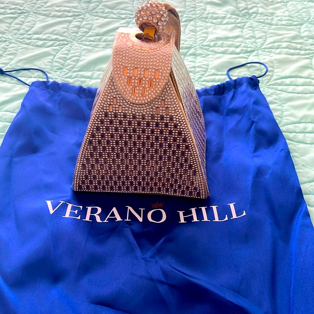 Verano Hill Crystal Pyramid handbag